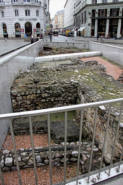 081-Вена, остатки римского поселения